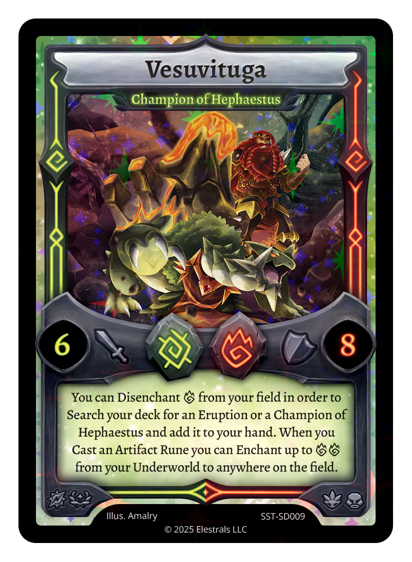 Vesuvituga - Champion of Hephaestus - SST-SD009